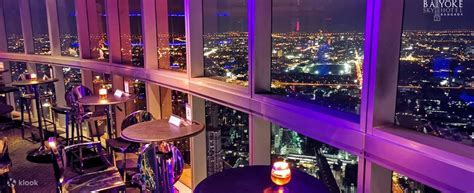 The Roof Top Bar at Baiyoke Sky Hotel - Klook India
