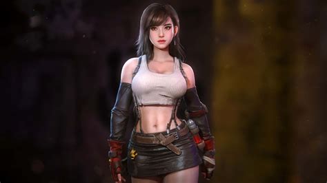Final Fantasy Tifa Wallpaper Hd