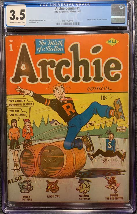 First Archie Comic Book 的图像结果