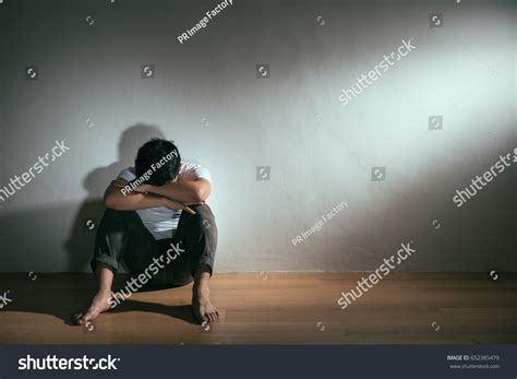Depressed Man Having Autistic Intellectual Disability Stock Photo 652385479 | Shutterstock