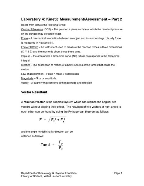 Image result for Dynamics Lab 2 Kinetics Write Up