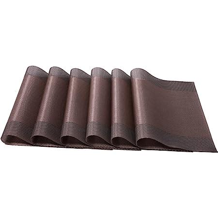 Buy P-Plus International Washable PVC Vinyl Heat Resistant Dinner Table ...