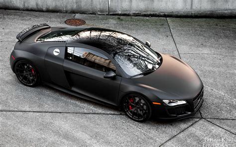 car, Audi R8, Matte Black, Audi Wallpapers HD / Desktop and Mobile Backgrounds