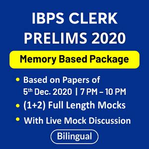 What to Expect in IBPS Clerk Prelims Exam on 12th December?