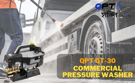 QPT by STARQ QT-30 Super Pressure Commercial Washer 3000HPW (Combo wit ...