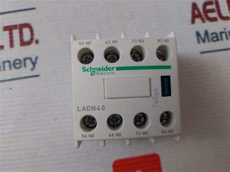 Schneider Electric Ladn40 Auxiliary Contact Block – Aeliya Marine Tech