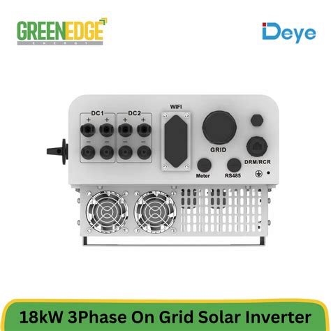Deye Three Phase On-Grid Solar Inverter - 5kw 3 Phase On Grid Inverter ...