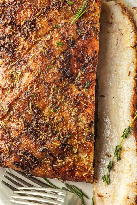 Roasted Pork Belly Recipe Easy Simple 的图像结果