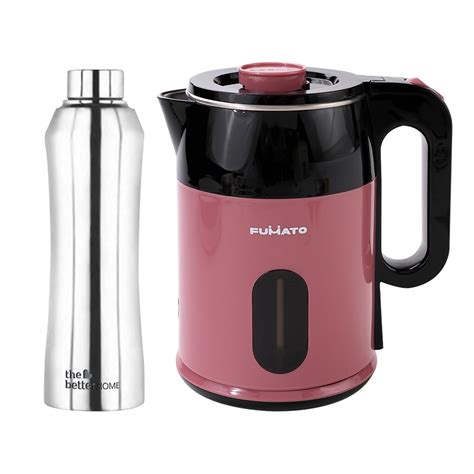 The Better Home FUMATO RapidHeat Pro Electric Kettle 1.8 L, Pink ...