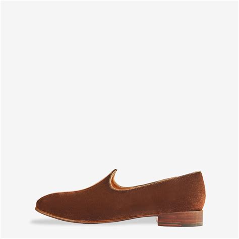 Alwar Tan Suede Jutties – whitemuds
