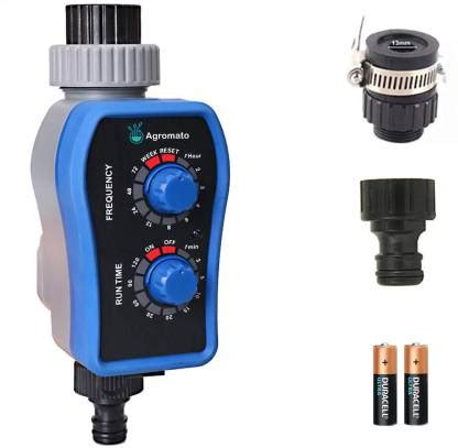 Agromato Ball Valve Drip Irrigation Timer|Rain Port|Universal Tap ...