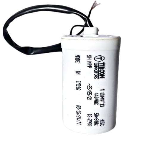 Tibcon 10 MFD Capacitor/condenser for Water Pumps and Motors Power ...
