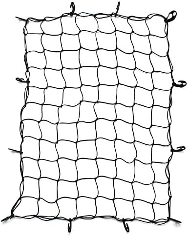 NIKAVI 3’ x 4’ Heavy Duty Bungee Cargo Net Grid Mesh Roof Rack Net with ...
