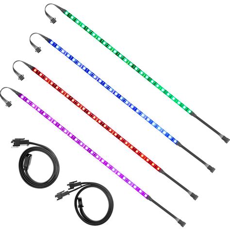 ALITOVE PC RGB LED Strip Light for Motherboard with 4 Pin RGB Header ...