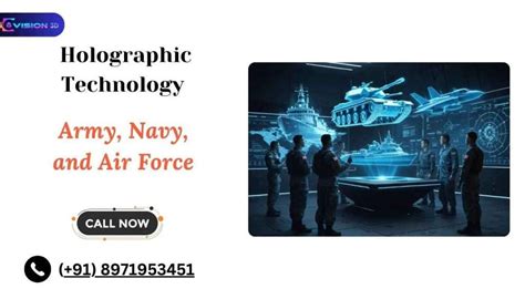Holographic Technology Solutions for Army, Navy & Air Force