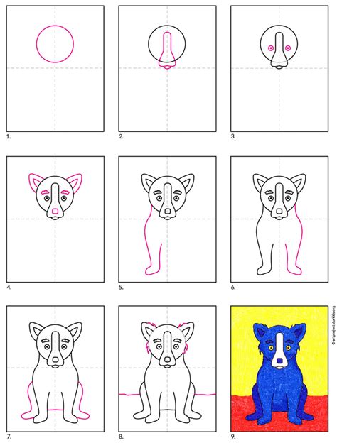Image result for Tutorial Draw Dog