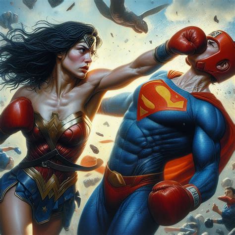 Wonder Woman vs Superman 57 by SuperFights on DeviantArt