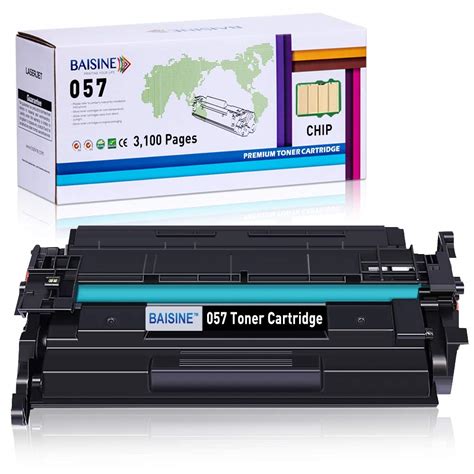 BAISINE Compatible 057 Toner Cartridge Replacement for Canon 057 Toner ...