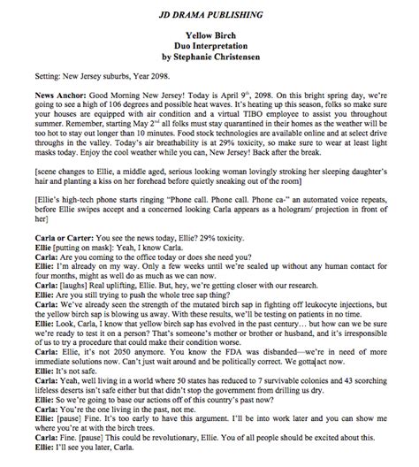 Image result for Dramatic Interpretation Examples