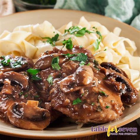 Ina Garten Chicken Marsala Recipe - Table for Seven