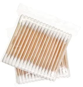 Buy HARSH COSMETIC 500 Buds Ear Cleaning Buds Wooden Cotton Swabs Eco ...
