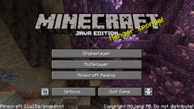 Image result for Java Edition Snapshot 29W600a