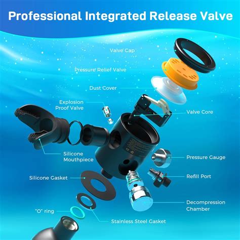 SMACO S300 Plus Mini Scuba Tank 0.5L - Reusable India | Ubuy