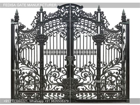 Best Gate Design Front Wall Gate Design 8 Foot Gate Design Auto Gate ...