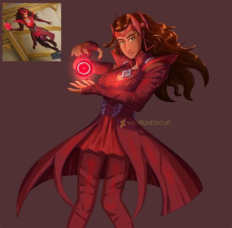 Marvel Rivals Scarlet Witch by vanillaxbiscuit on DeviantArt