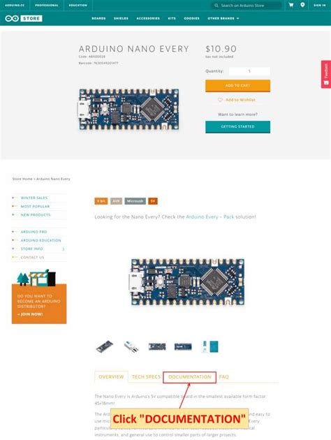 Image result for Arduino Nano Pinout PDF