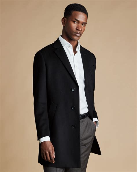 Mens Black Wool Overcoat Long Cheap Sale | bellvalefarms.com