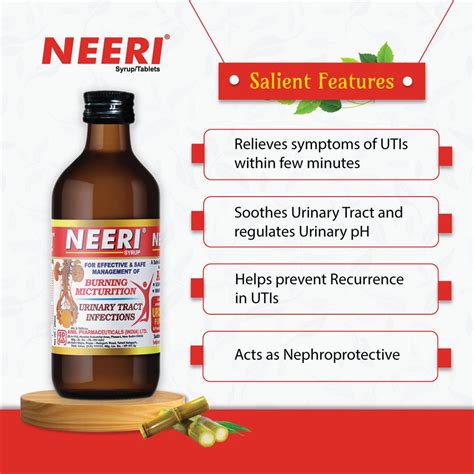 Buy Neeri Syrup for Kidney Health & Useful in Urinary Tract Infections ...