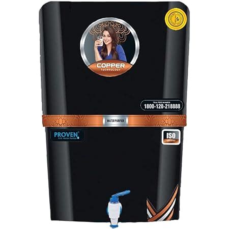 Uptech® Copper RO Water Purifier | 12 L | RO+UV+UF+ Active Copper+TDS ...