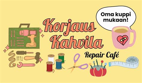 Korjaus Kahvila, Artteli-kumppanuusyhdistys ry, Tampere, 19 October ...