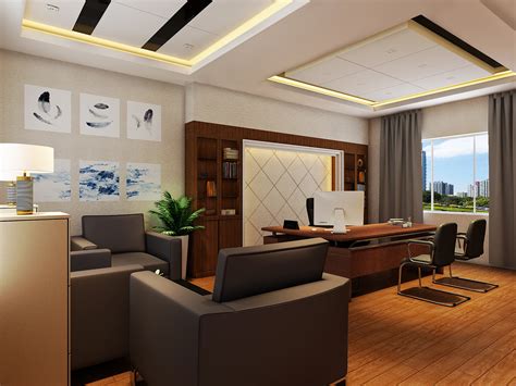 小面积办公室装修效果图-办公空间-上海办公室装修可鼎设计有限公司