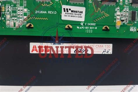 ABB SYNPOL D CMA-130R 3DDE 300 410 DISPLAY / CMA130R / 3DDE300410 ...