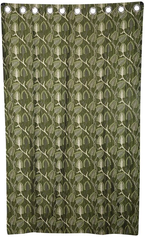 Saboo Sons 2 Piece 0 Curtain - 5ft, Dark Green : Amazon.in: Baby Products