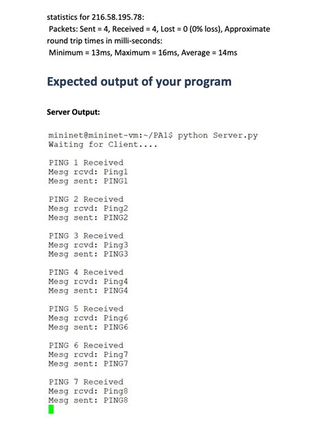 Image result for UDP Sockets and Pinger Python