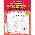 Buy The Ultimate Book of Phonics Word Lists For Grades 1-2: Word ...