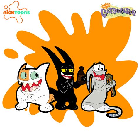 Nicktoons Network Cat Scratch Promo 的图像结果