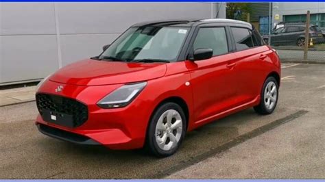 New Generation Maruti Suzuki Swift Looks Dapper in Red-Black Paint
