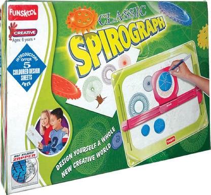 FUNSKOOL Classic Spirograph Board Game Accessories Board Game - Classic ...