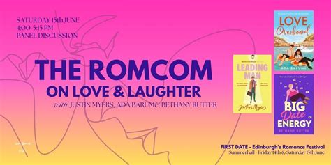 The Romcom - On Love and Laughter (First Date Romance Fiction Festival ...