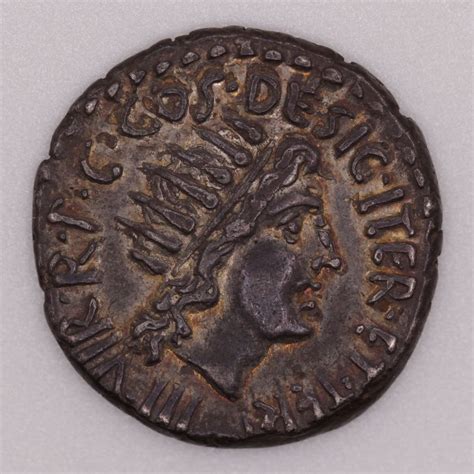 1 Silver Ancient Roman Denarius Coin | Extremely Fine Condition | 1800 ...