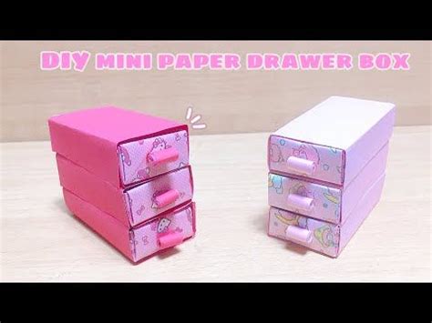 Image result for How to Make a Paper Drawer Box