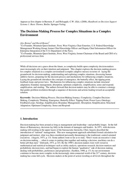 Image result for Complex Decision-Making Examples