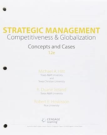 Buy Strategic Management: Concepts and Cases: Competitiveness and ...