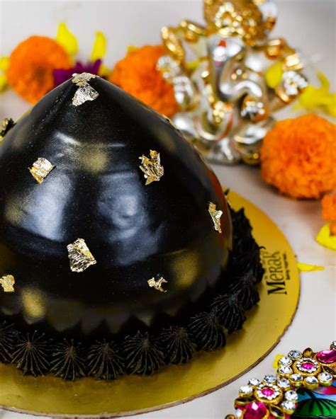 Order Exquisite Chocolate Truffle Modak Cake Today! – Merak Cakes