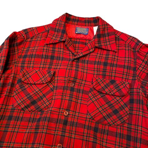 70s PENDLETON "Red" Check board shirt | What’z up