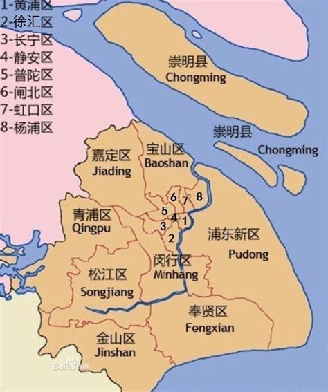 上海市地图高清版2019 上海地图2019 - 随意贴